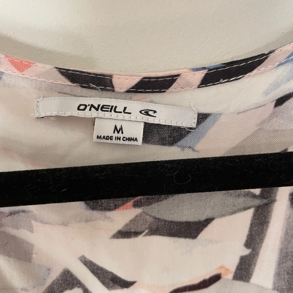 O’Neill, wrap dress, high-low, flutter bottom hem, size medium. - Picture 5 of 5